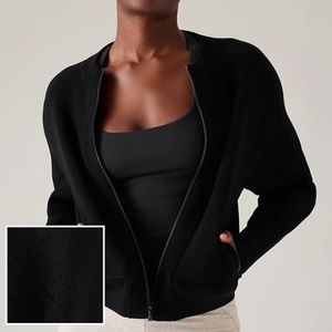 NWT Athleta Sequoia Sweater // Black